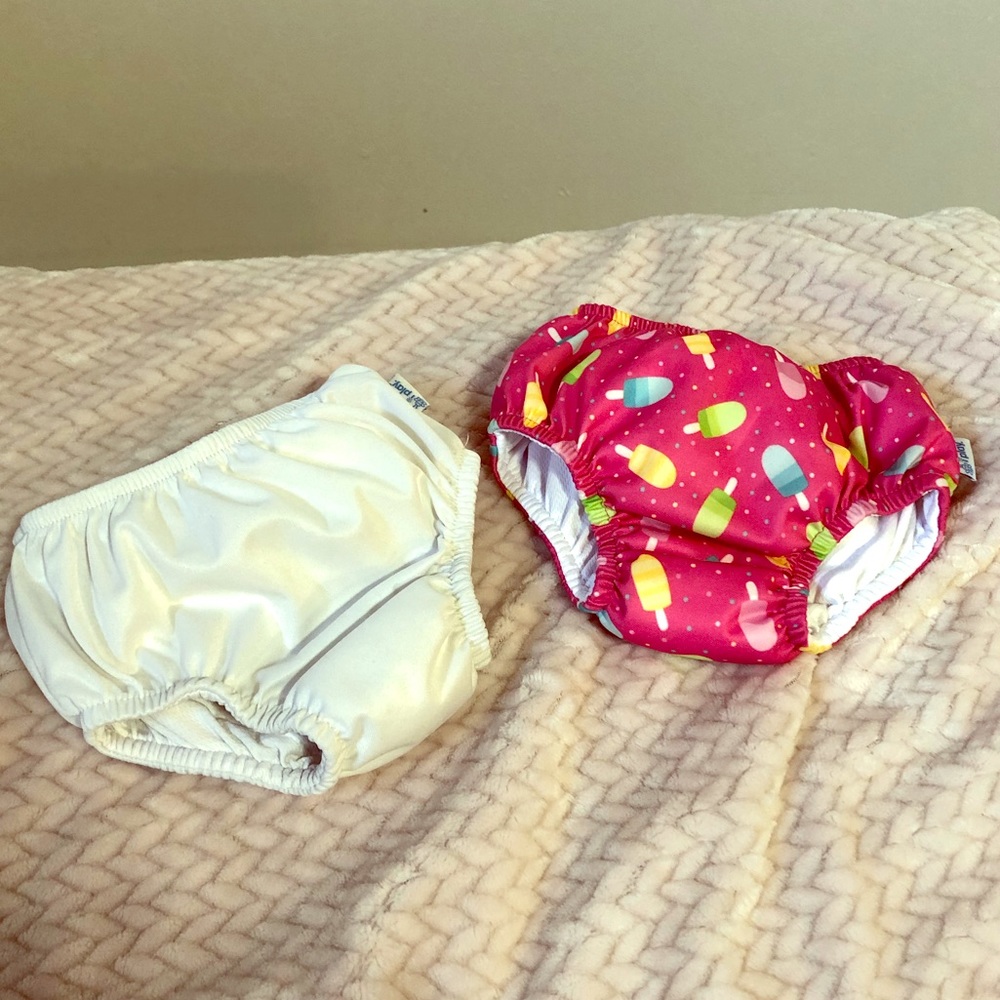 Reusable cloth swimming diapers, 18mo